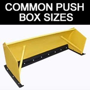 Common Push Box Rubber 6in Wide x 1in Thick